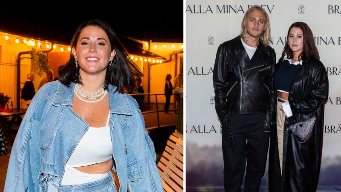 Molly Sandén gravid – väntar sitt första barn med pojkvännen