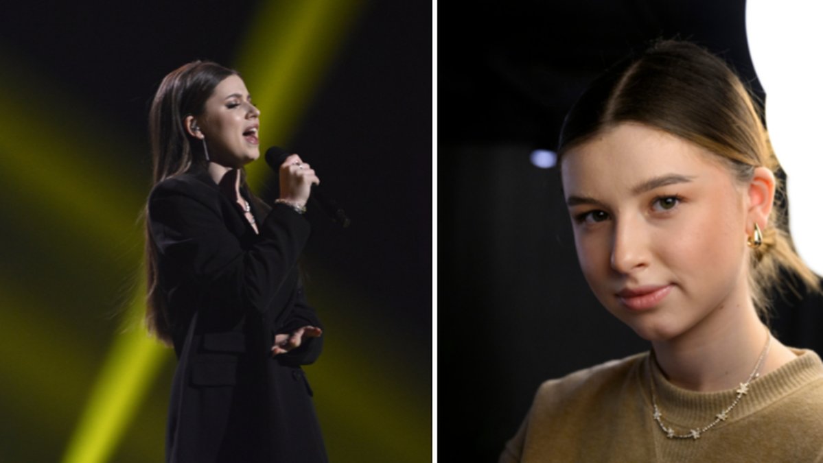 Maria Sur från Melodifestivalen 2023.