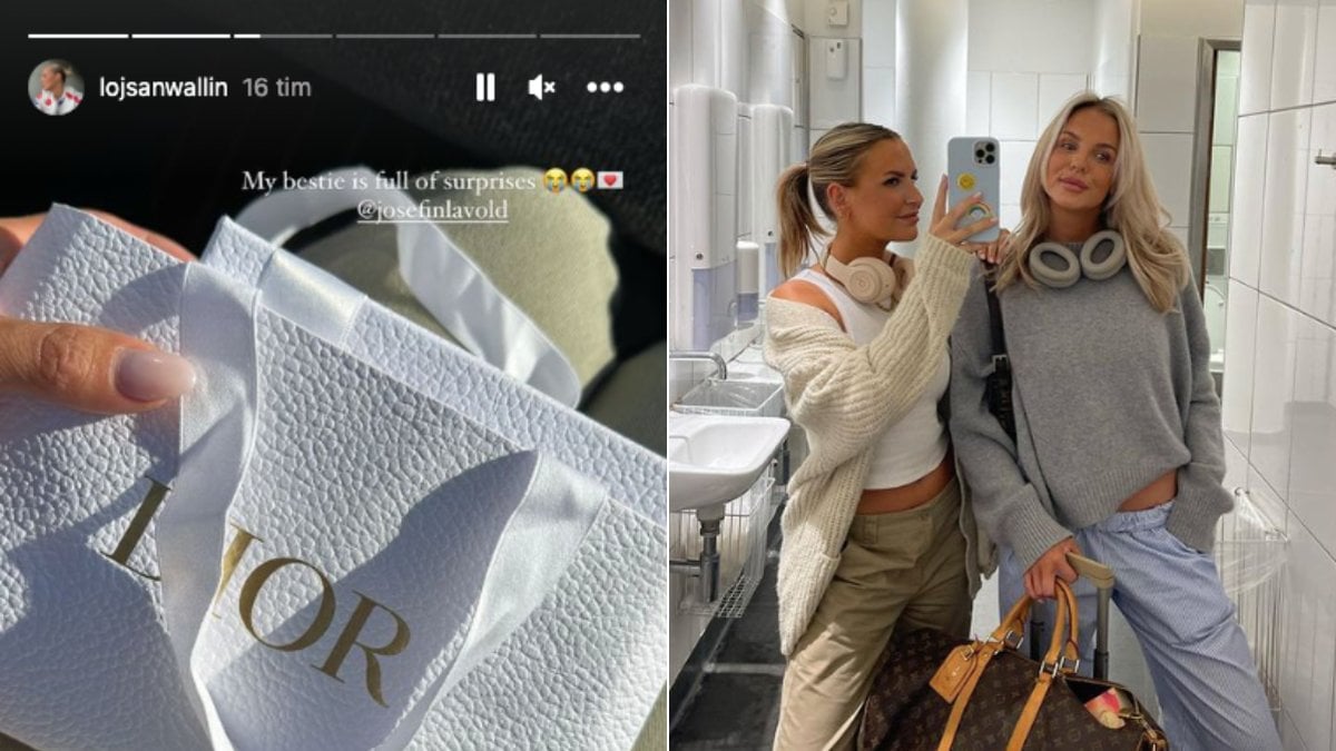 Lovisa Wallin får lyxpresent av bästa vännen