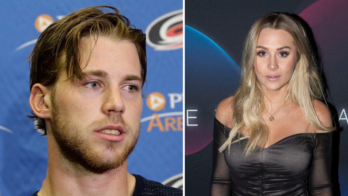 Elias Lindholm och Annica Englund. 
