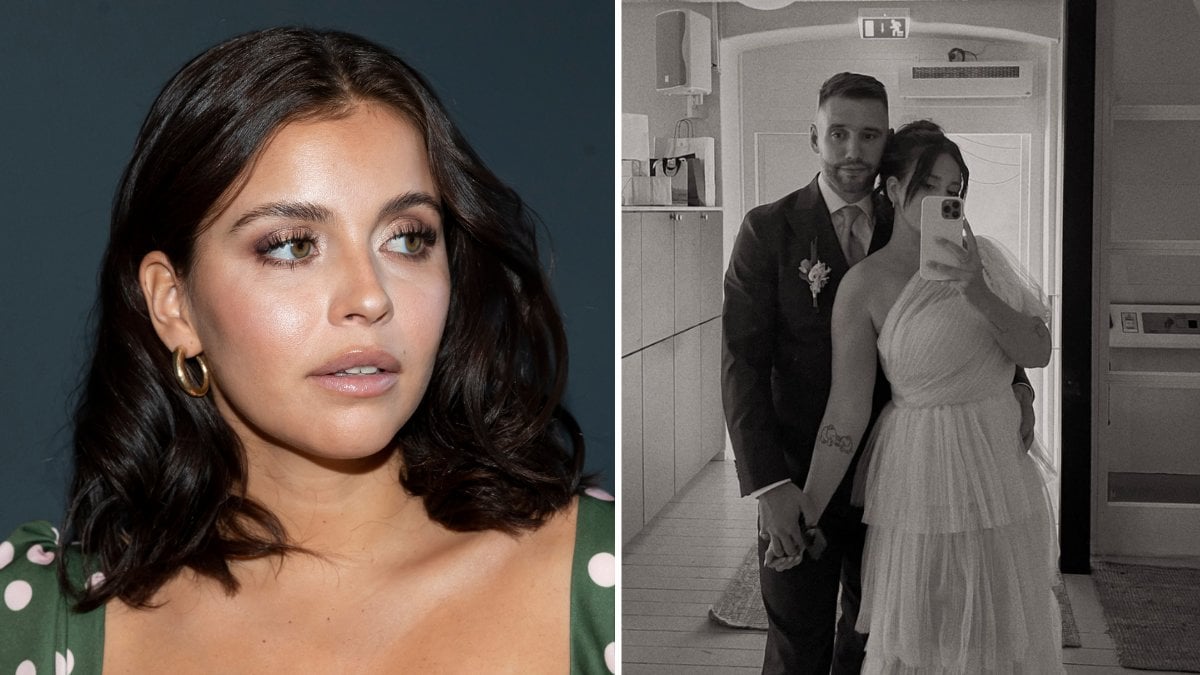 Nicole Falciani och Adem har dottern Siena tillsammans