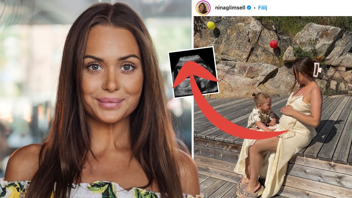Nina Glimsell avslöjar könet och namnet på bebisen