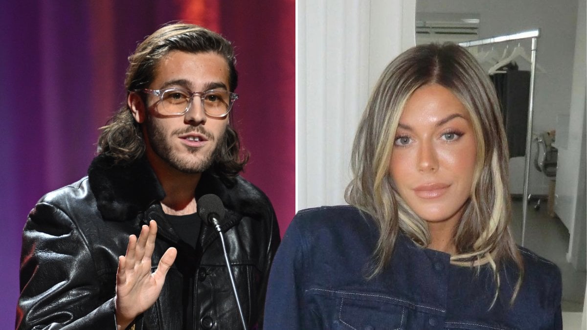 Bianca Ingrosso delar avklädd bild på Benjamin