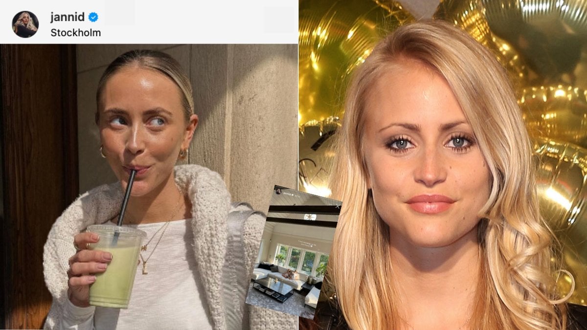Efter flytten – Janni Delér visar upp nya huset i Nacka