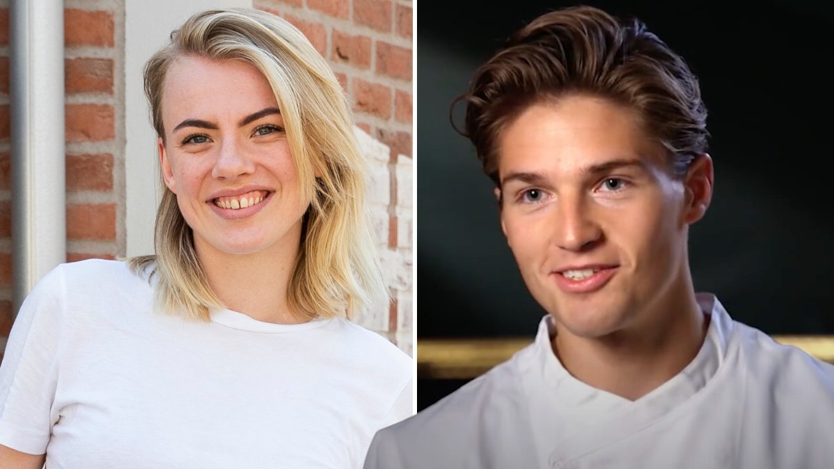Filip och Linn visar upp kärlekslyckan på resan