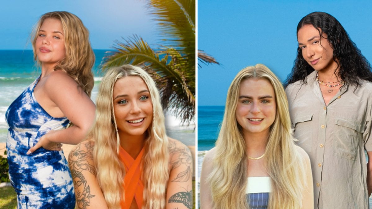 Agnes Dahlborg, Nicci Hernestig, Linnéa Sagnil och Pedro Lima är i final i Paradise 2022.