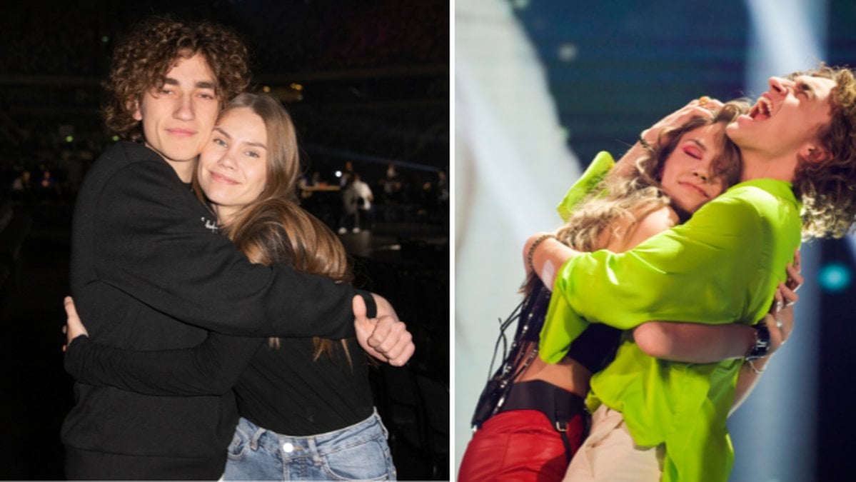 Albin Tingwall och Nike Sellmar från Idol 2022. 