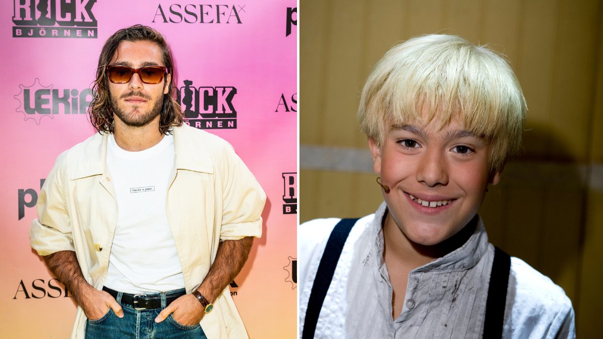 Benjamin Ingrosso då och nu – bildbonanza!