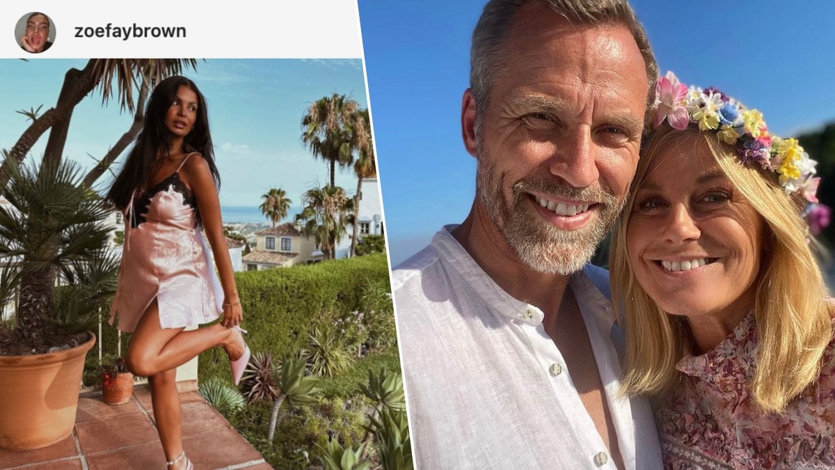 Pernilla Wahlgrens besked om Oliver Ingrosso och Zoe Fay Brown: Bor hos oss