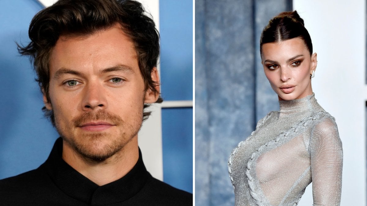 Harry Styles och Emily Ratajkowski.
