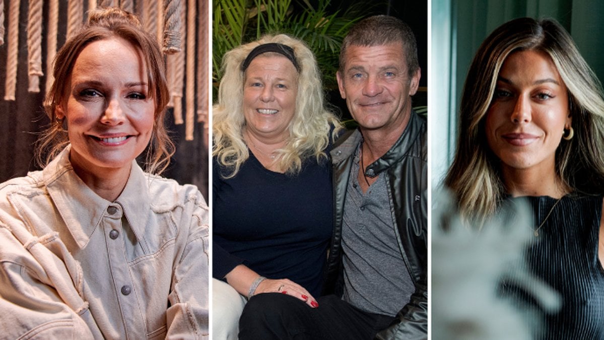 Carina Berg, Mia Parnevik, Jesper Parnevik och Bianca Ingrosso.