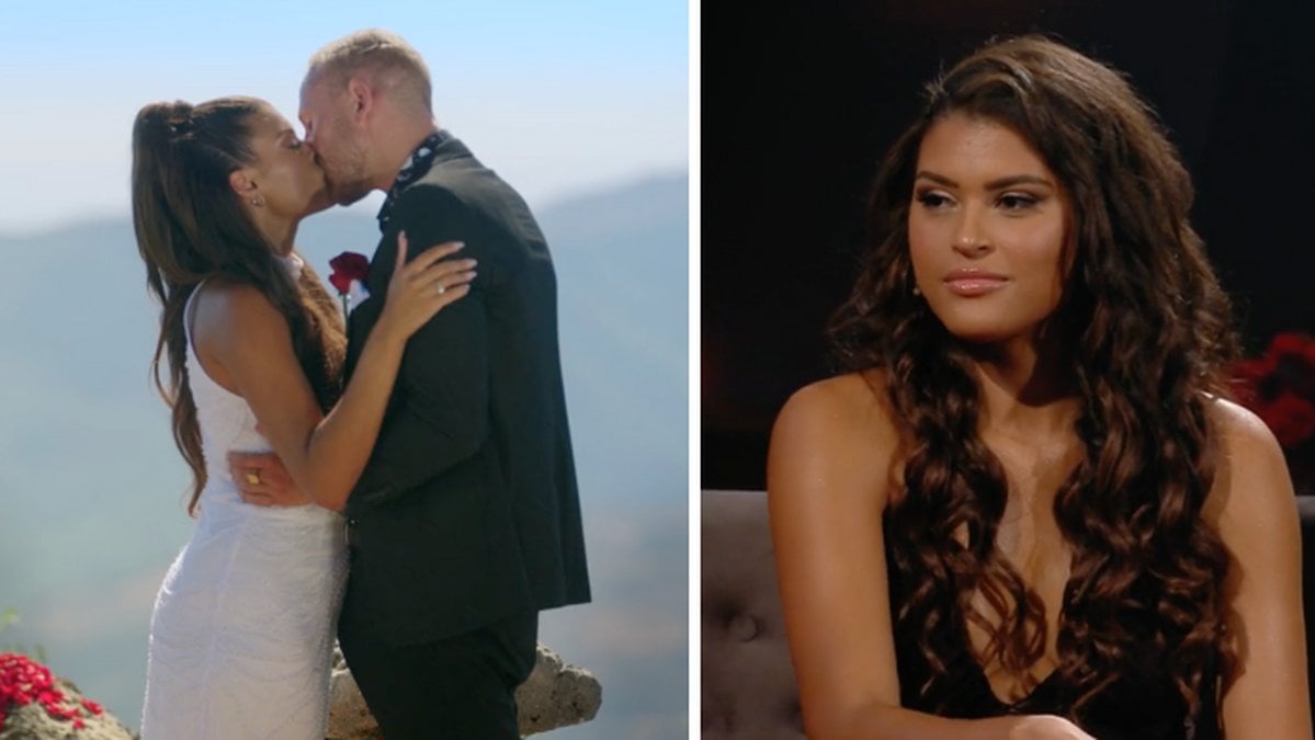 Olivia Birgersson och Adam Edgren från Bachelorette 2022.