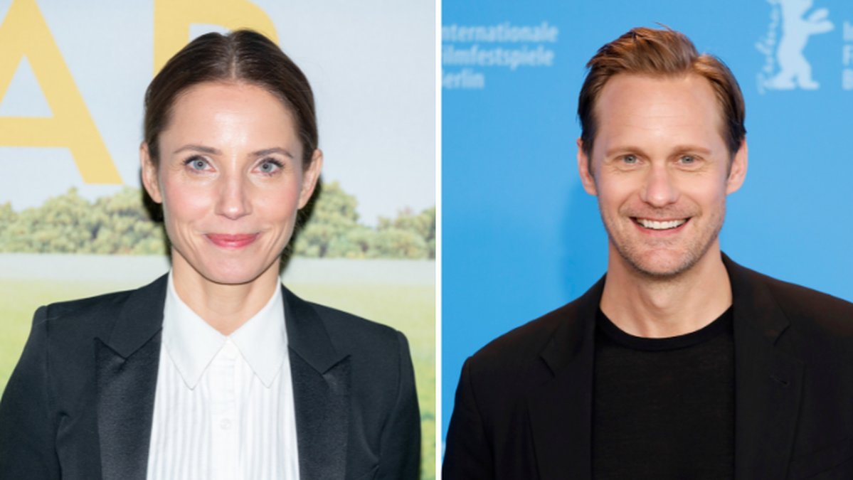 Alexander Skarsgård bekräftar bebislyckan med Tuva Novotny