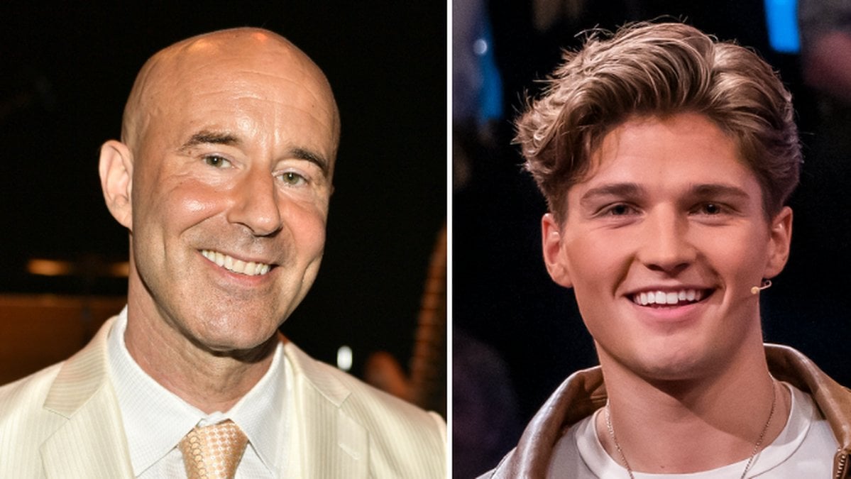 Mark Levengood och Filip Lamprecht tävlar i Bytt är bytt 2023. 