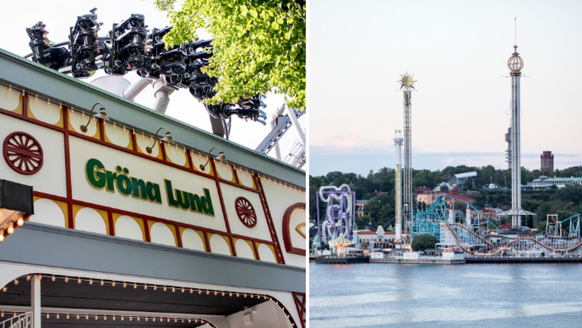 Gröna Lund håller stängt i en vecka efter den allvarliga olyckan. Arkivbilder.