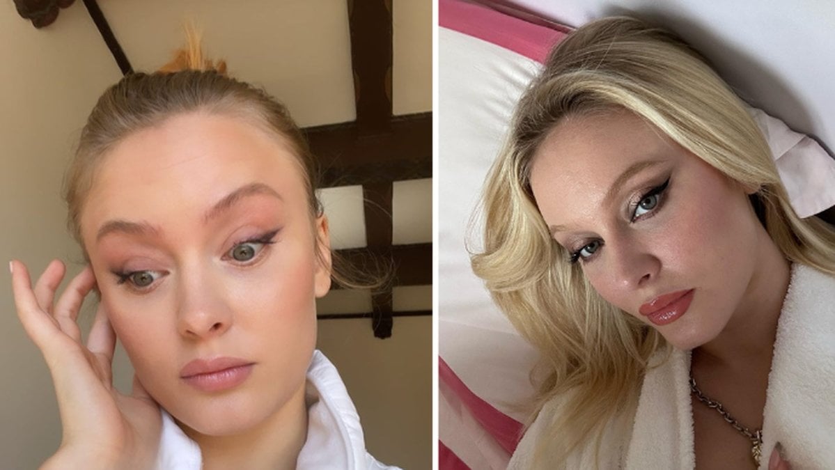 Kända profilens oväntade kommentar på Zara Larssons bild: Inte att leka med..
