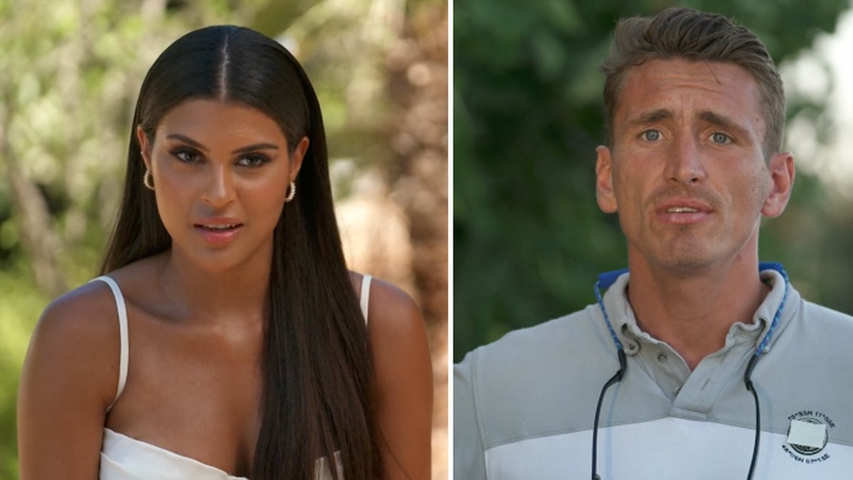 Olivia Birgersson och Roman Rosenkrans i Bachelorette 2022.