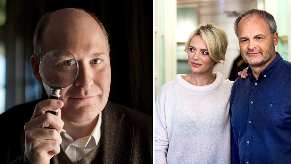 Henrik Dorsin, Josephine Bornebusch och Johan Rheborg.