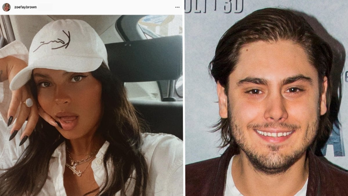 Zoe-Fay Brown och Oliver Ingrosso. 