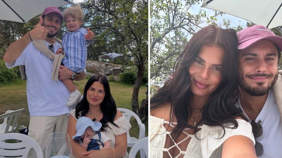 Prislappen för Oliver och Zoes nya villa på Lidingö