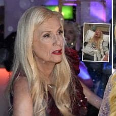 Gunilla Persson i smärtsam olycka