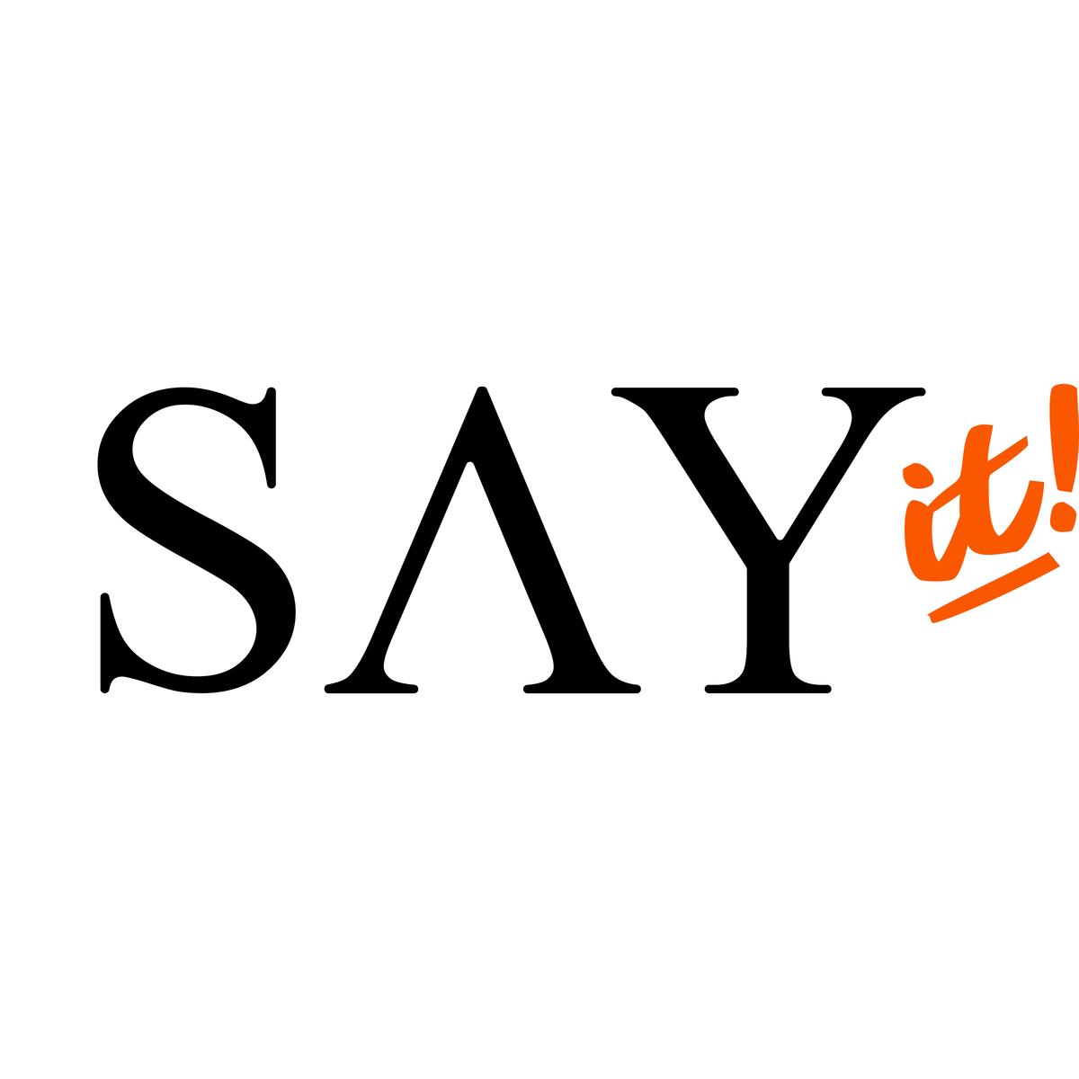 SAY